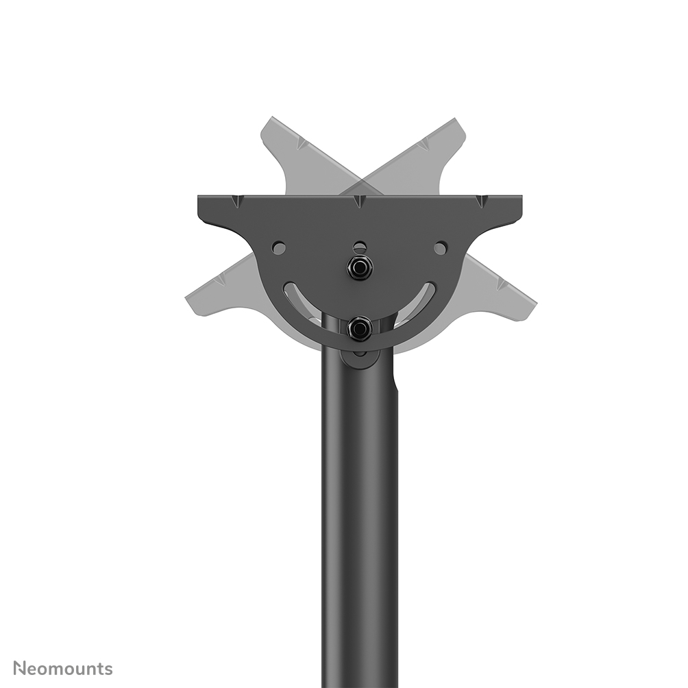 Neomounts CL35-440BL16L Supporto monitor/TV a soffitto 37-70" - alt. 106-156 cm